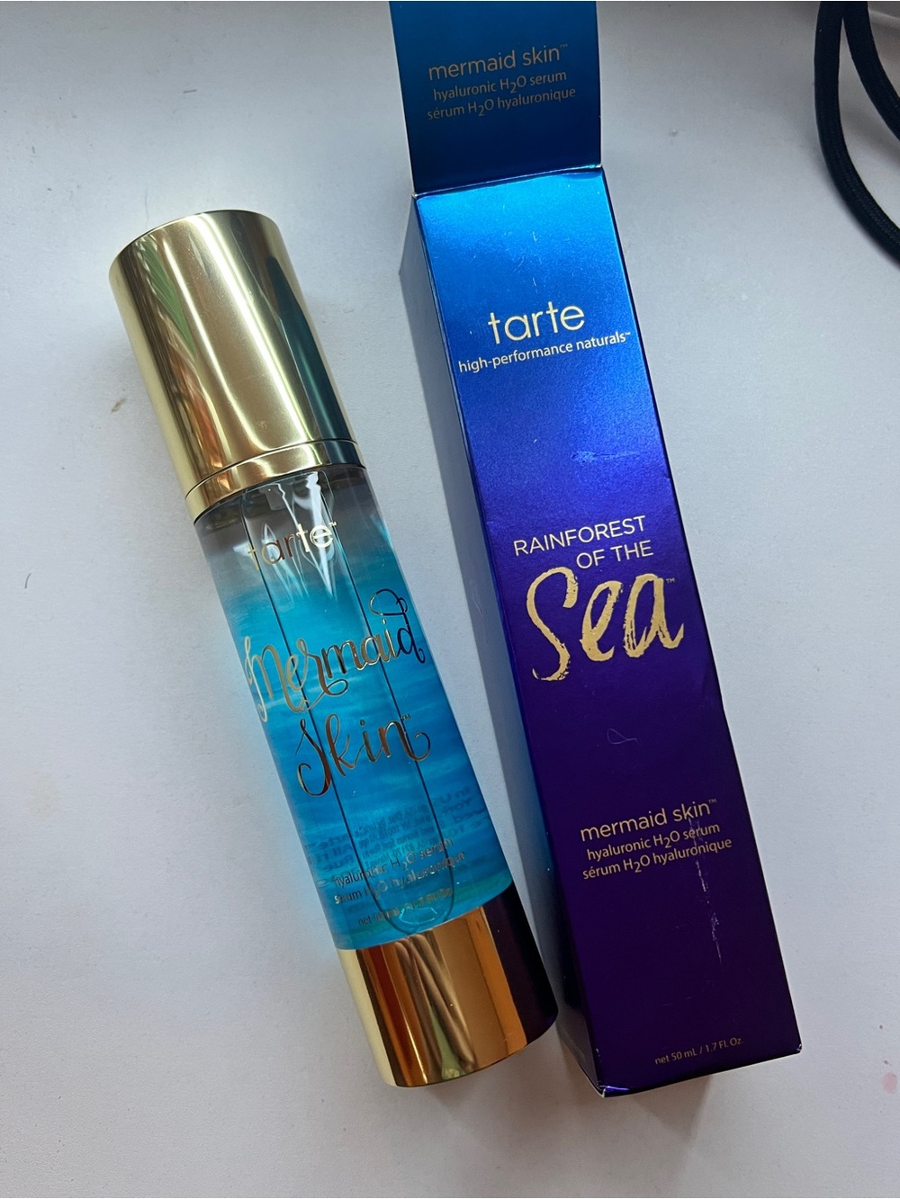 tarte rainforest of the Sea Mermaid Skin Hyaluronic H2O Serum NEWfull size 1.7oz